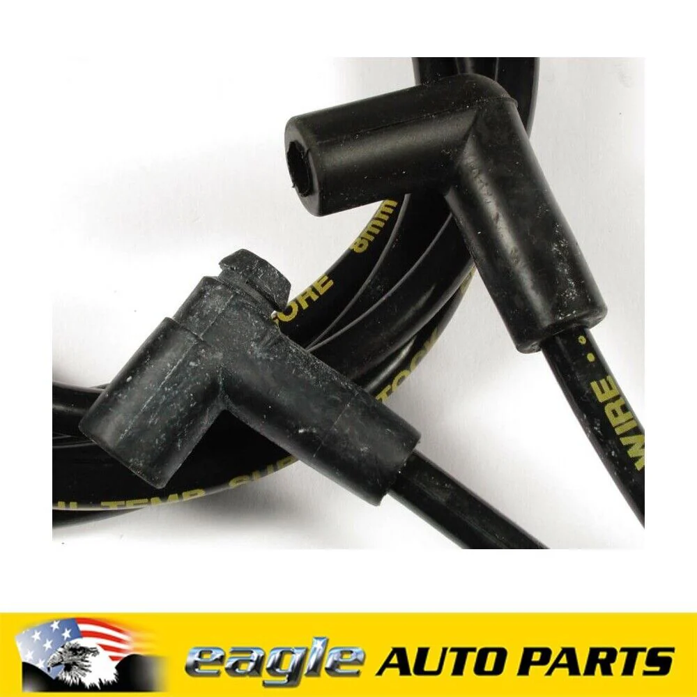 ACCEL Super Stock Spiral Core Spark Plug Leads 350 HEI Style Black  # ACC-5048K