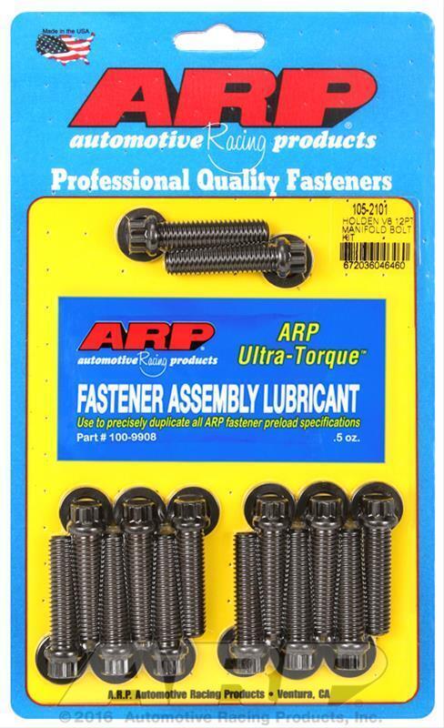 ARP 12 PT INTAKE MANIFOLD BOLT KIT HOLDEN V8 # 105-2101