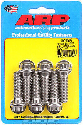 ARP Bellhousing Bolt Kit 12-point, 7/16-14 in. Ford Windosor 289 351 # 454-0902