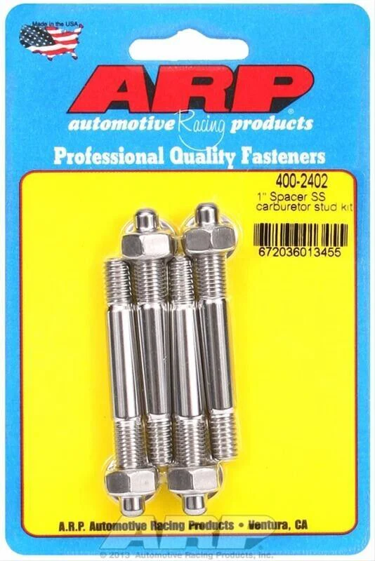 ARP Carburetor Studs 5/16-18/24 in. x 2.700 in. Long # 400-2402