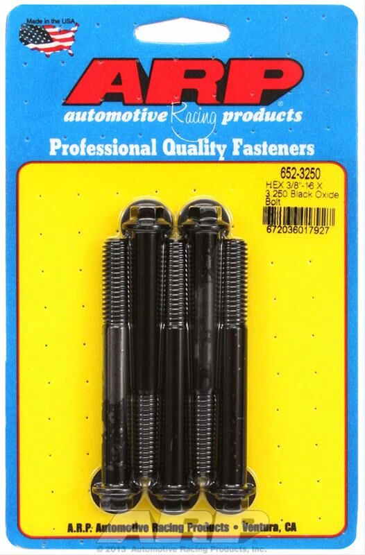 ARP Chromoly Bolts 3/8 in.-16 RH Thread, 3.250 in # 652-3250