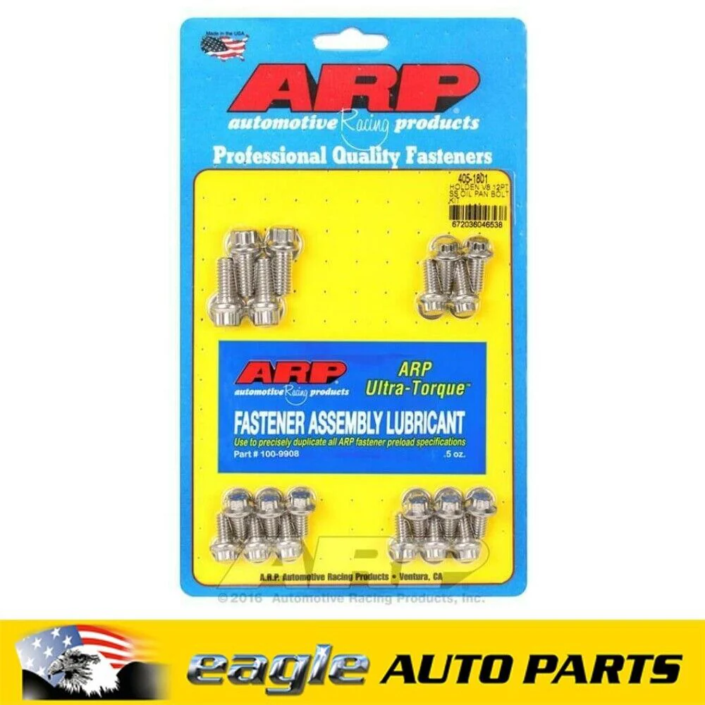 ARP Holden 253 304 308 V8 Stainless Steel 12pt Oil Pan Bolt Kit # 405-1801 - Image 2