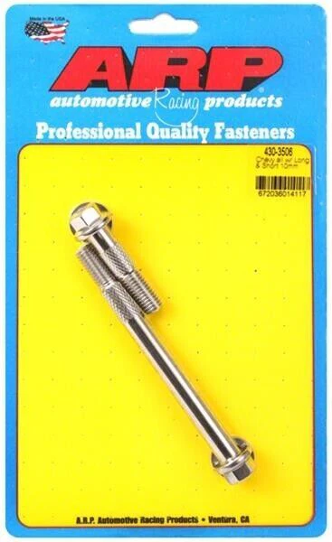 ARP STARTER BOLT KIT CHEV 350 V8 LONG & SHORT BOLTS STAINLESS STEEL # 430-3506
