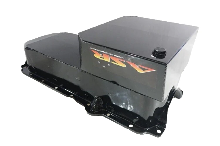 ASR Chev 350 SBC Oil Pan 1pce Rear Main Seal Torana LH - LX # 1207SS-1 - Image 3