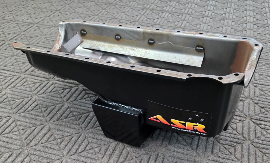 ASR CHEV BIG BLOCK 2PCE RMS OIL PAN SUITS HOLDEN HK # 1205-SS - Image 2