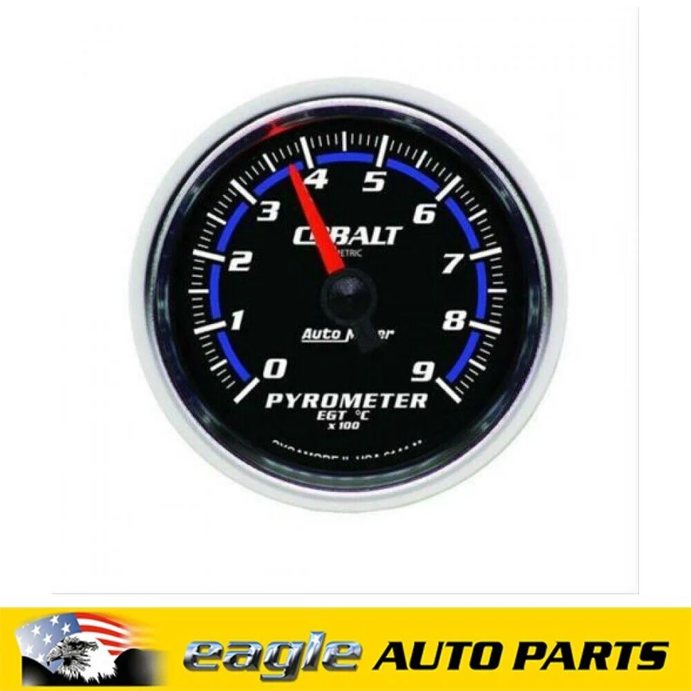 Auto Meter Cobalt Analog Gauge Pyrometer 2 1/16 in # AU6144M