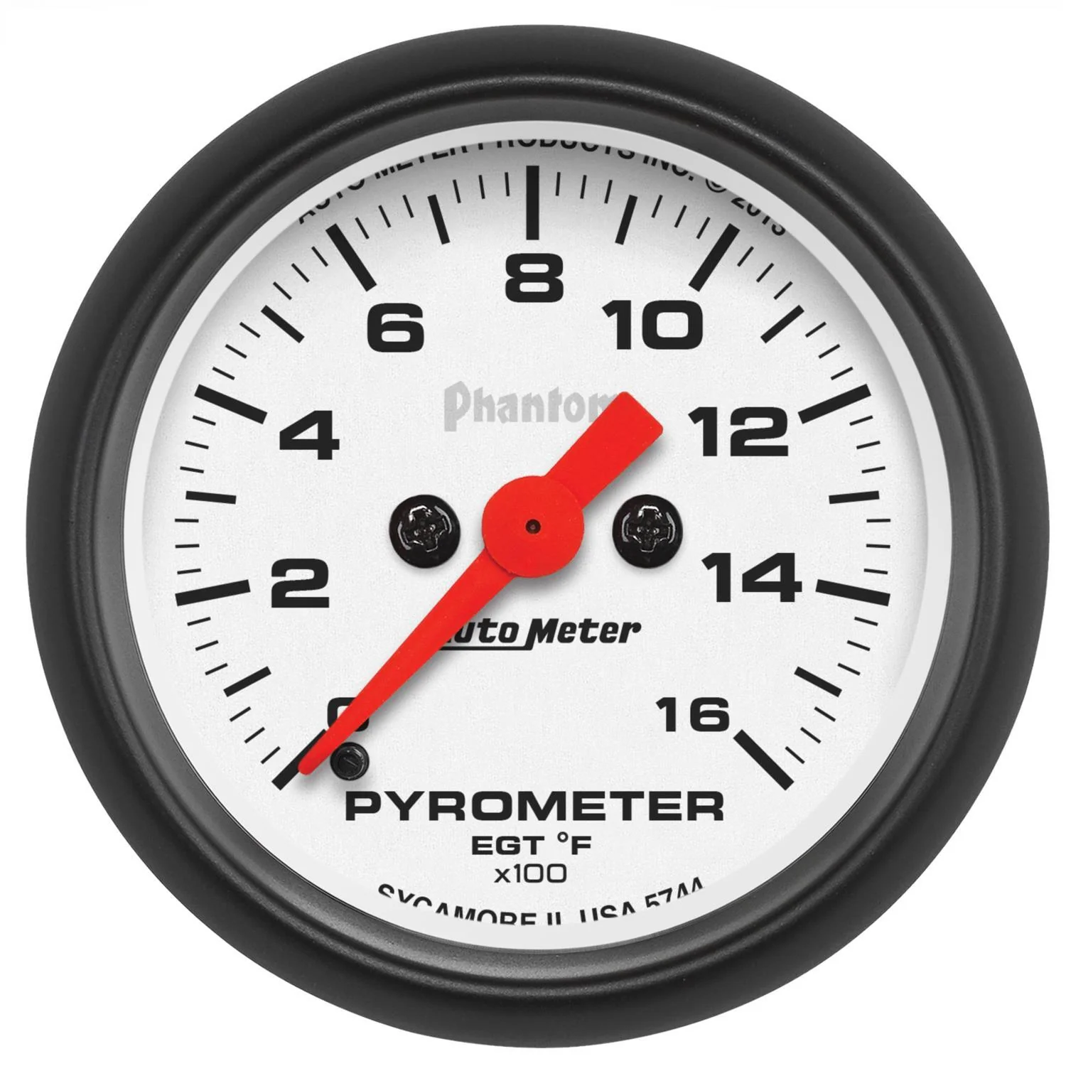Auto Meter Gauge Phantom, Exhaust Temp, 0-9000C, 2 1/16 in. Elec, # AU5744