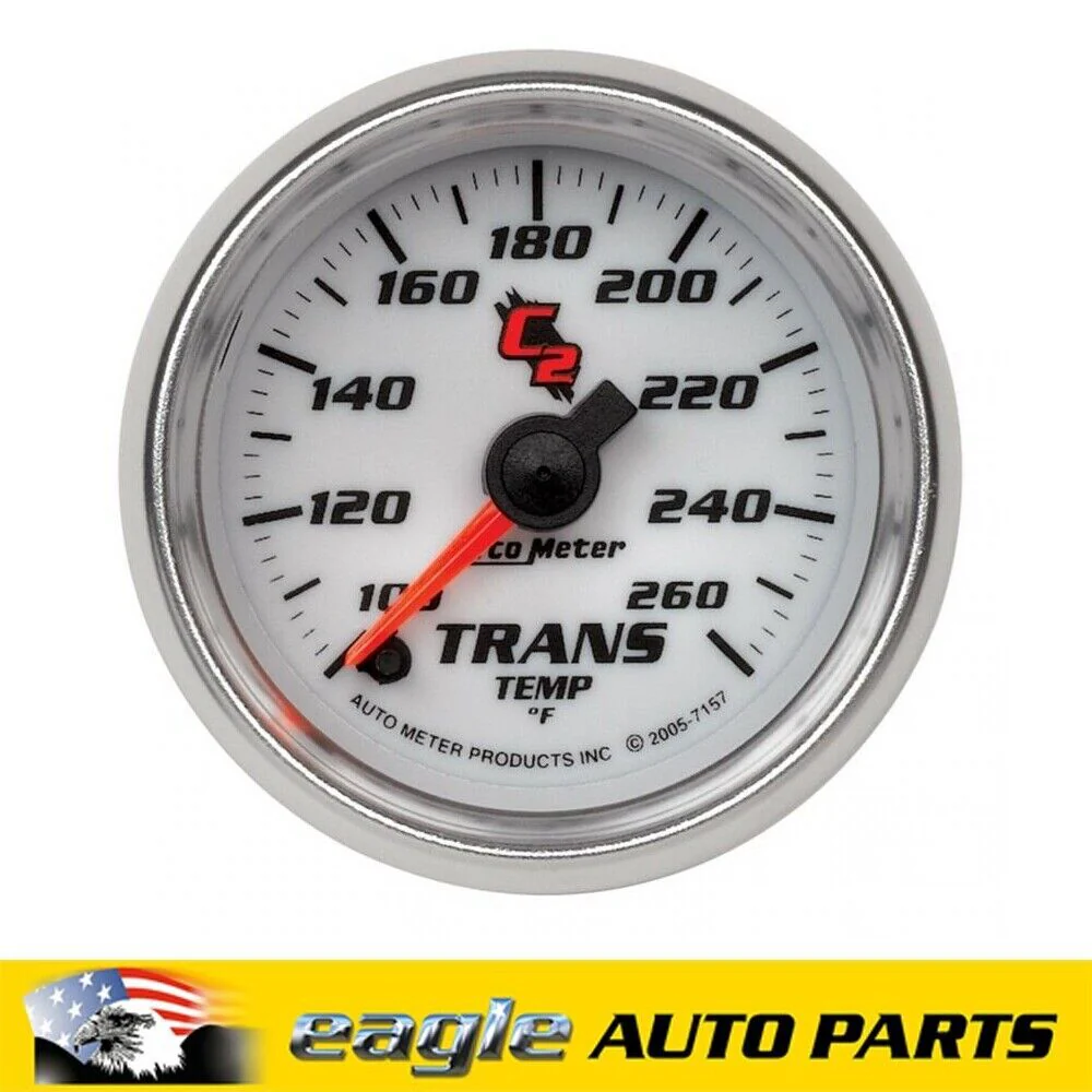 AutoMeter C2 Analog Gauge Transmission Temperature # AU7157 CHEV FORD HOLDEN