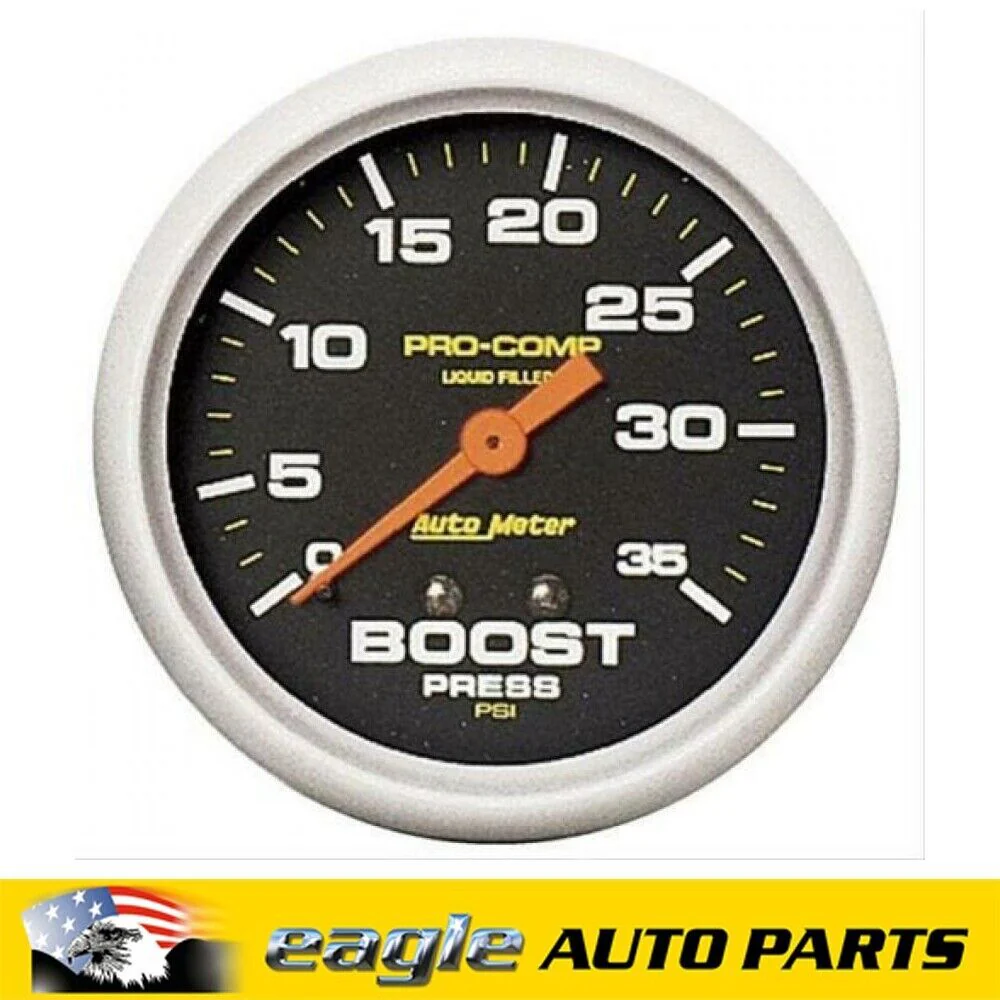AutoMeter Pro-Comp Analog Gauge Boost Pressure 2 5/8" 0-35 psi   # AU5404