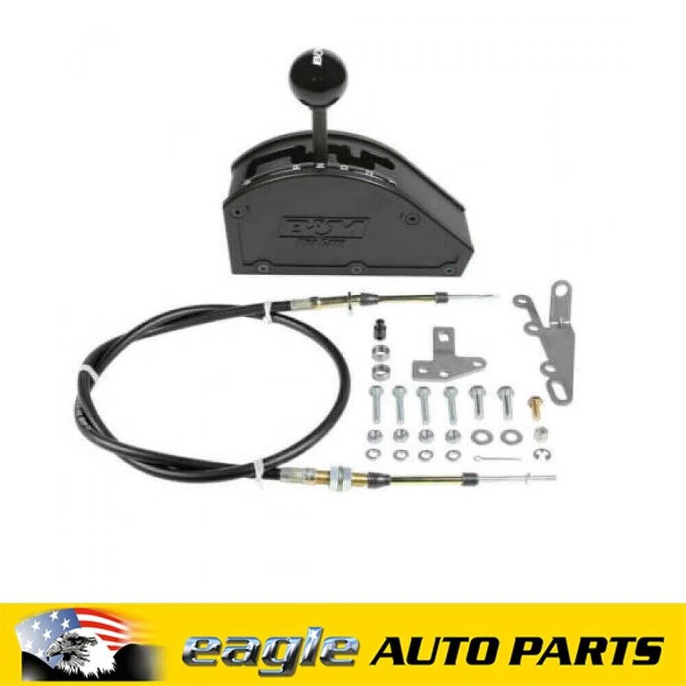 B&M Chev Holden T350 T400 Transmissions 3 Speed Black Pro Gate Shifter # BM80889