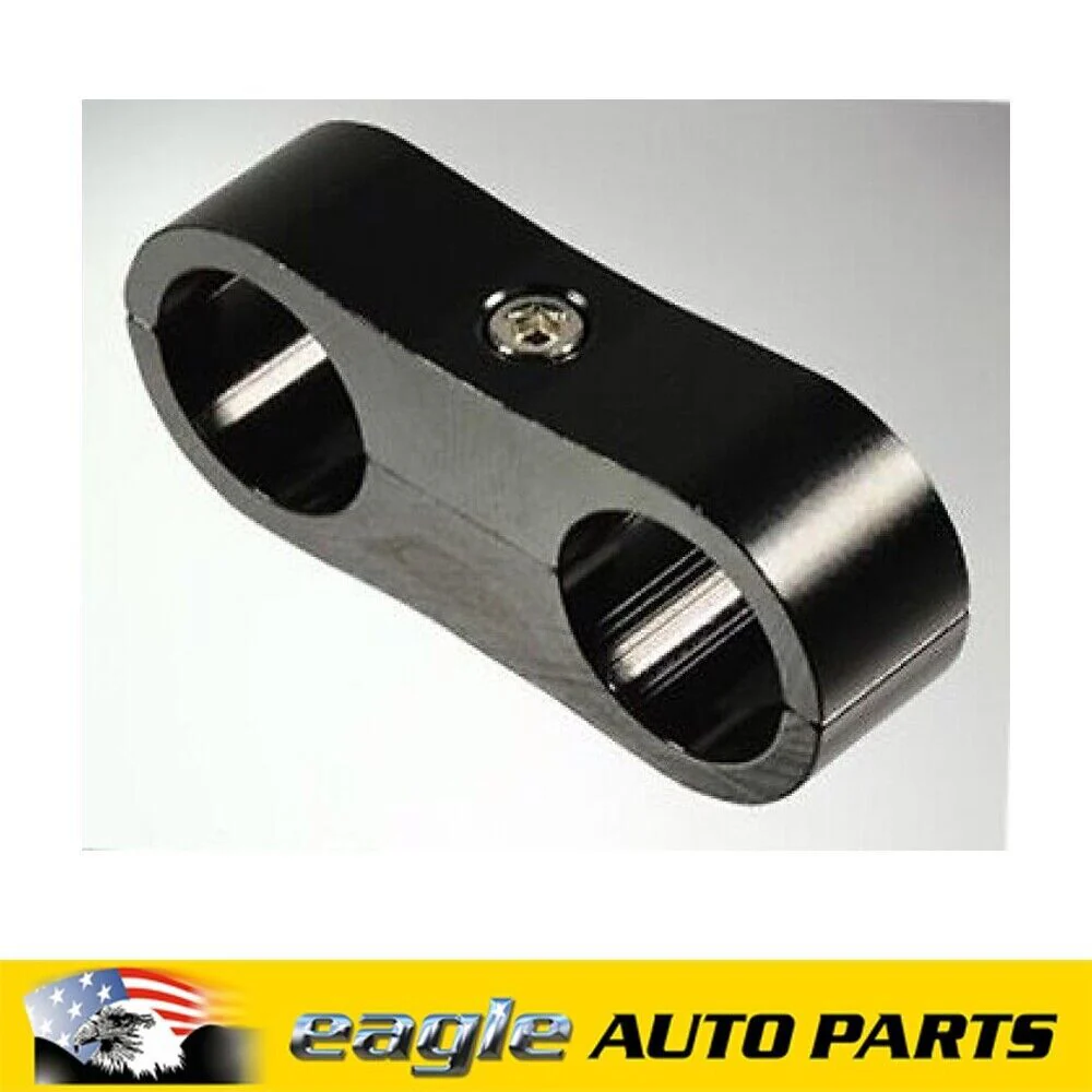 BILLET HOSE CLAMP -10 BLACK SINGLE # PFE156-10BK