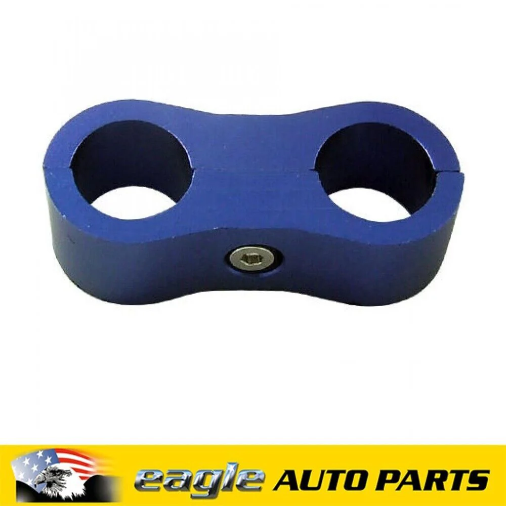 BILLET HOSE CLAMP -10 BLUE 16MM HOLE # PFE156-10B