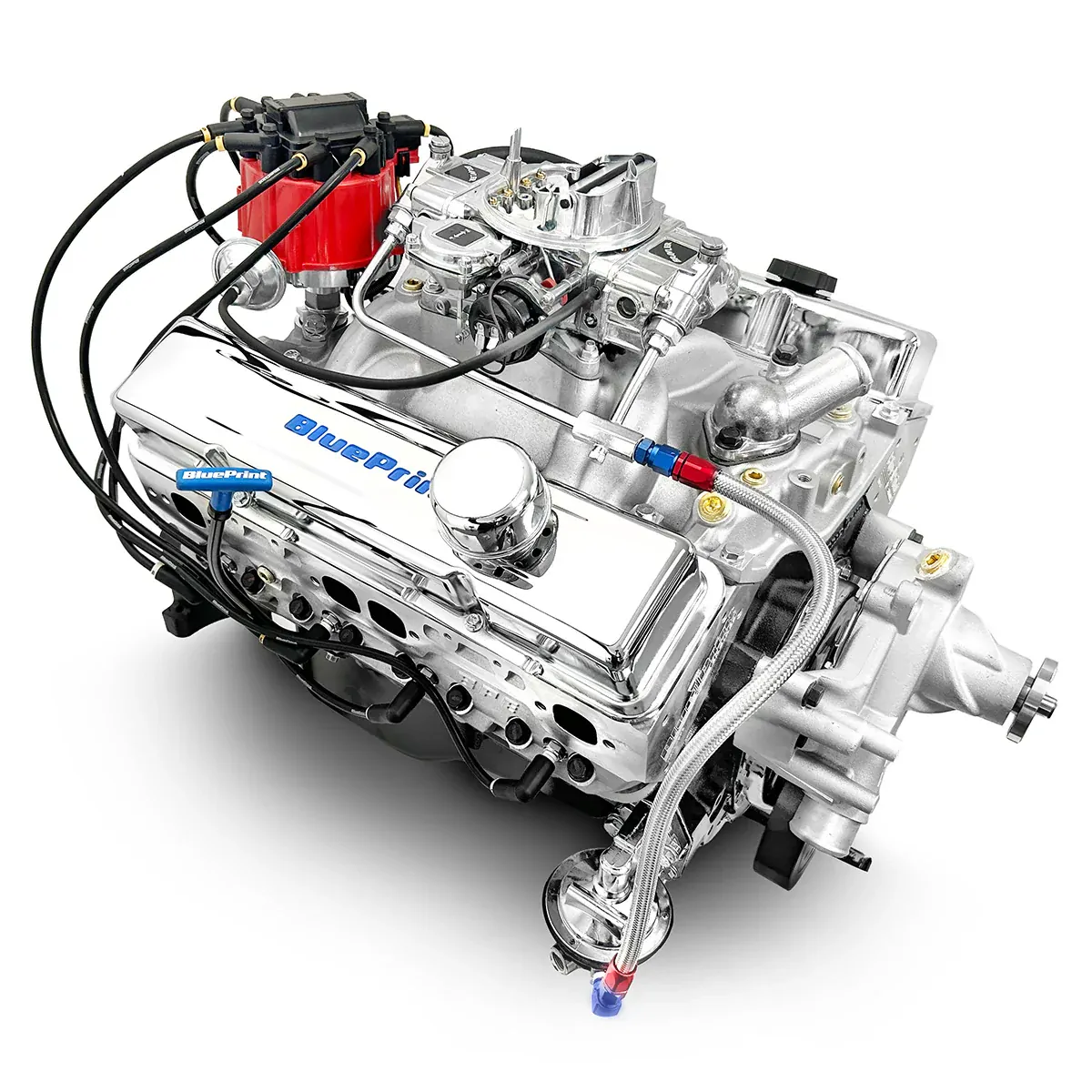 BluePrint Engines Chev 350 Deluxe Dressed Crate Engine 390hp # BP3505CTCD - Image 2
