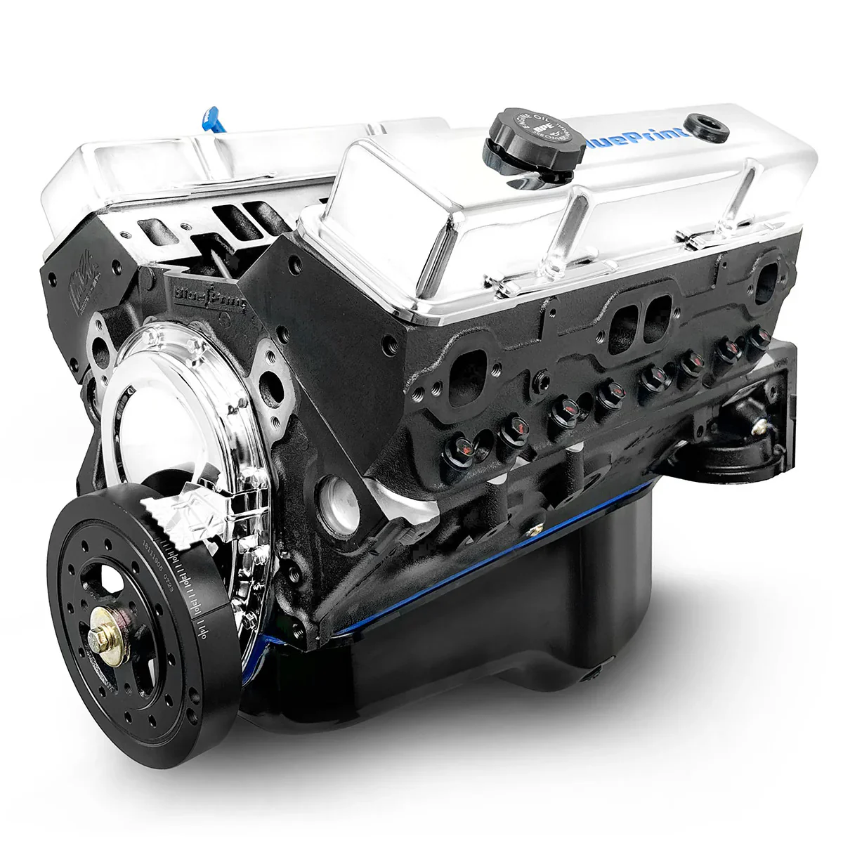 BluePrint Engines Chev 350 Long Engine Early Style Cast Iron Heads # G3508088 - Image 3