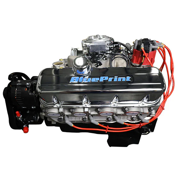 BluePrint Engines Chev 496 Crate Engine With Sniper & Wraptor # BP4967CTFKB - Image 3