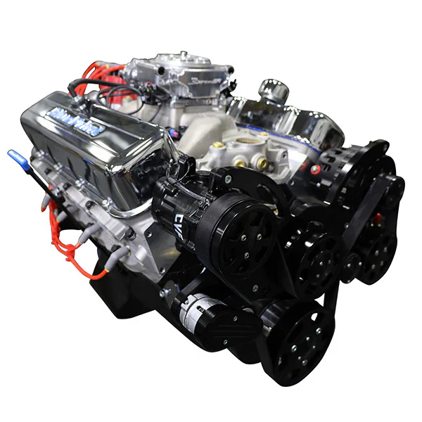 BluePrint Engines Chev 496 Crate Engine With Sniper & Wraptor # BP4967CTFKB - Image 4