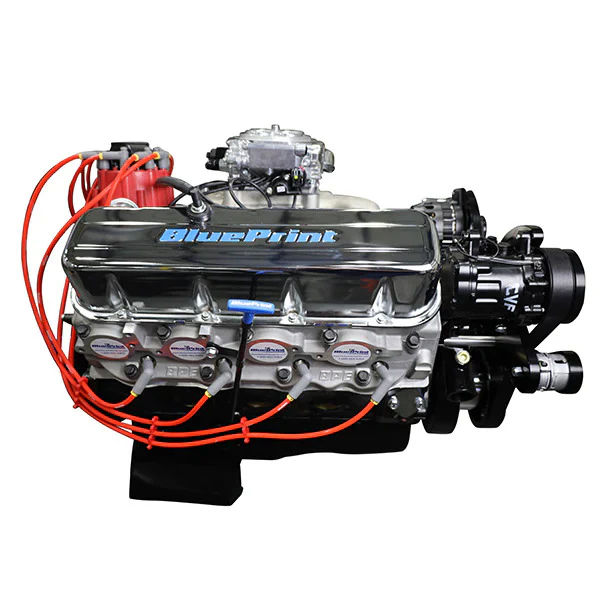 BluePrint Engines Chev 496 Crate Engine With Sniper & Wraptor # BP4967CTFKB - Image 5