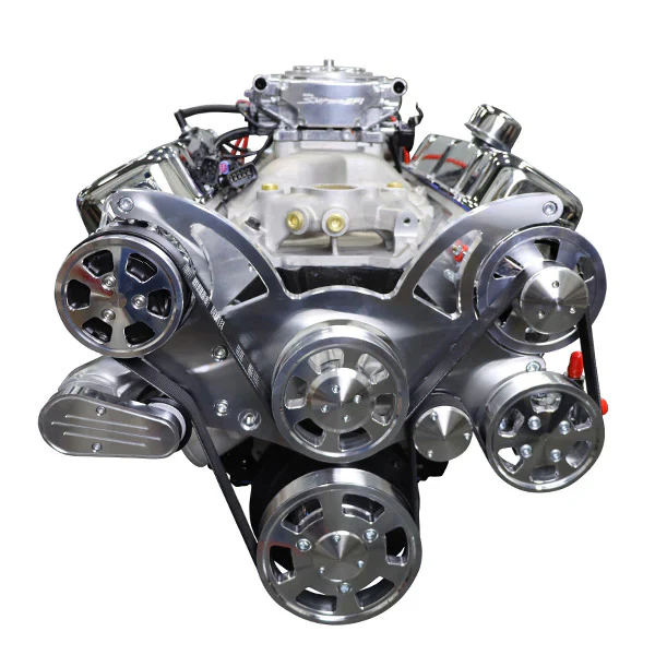 BluePrint Engines Chev 496 Crate Engine With Sniper & Wraptor Kit # BP4967CTFK - Image 4