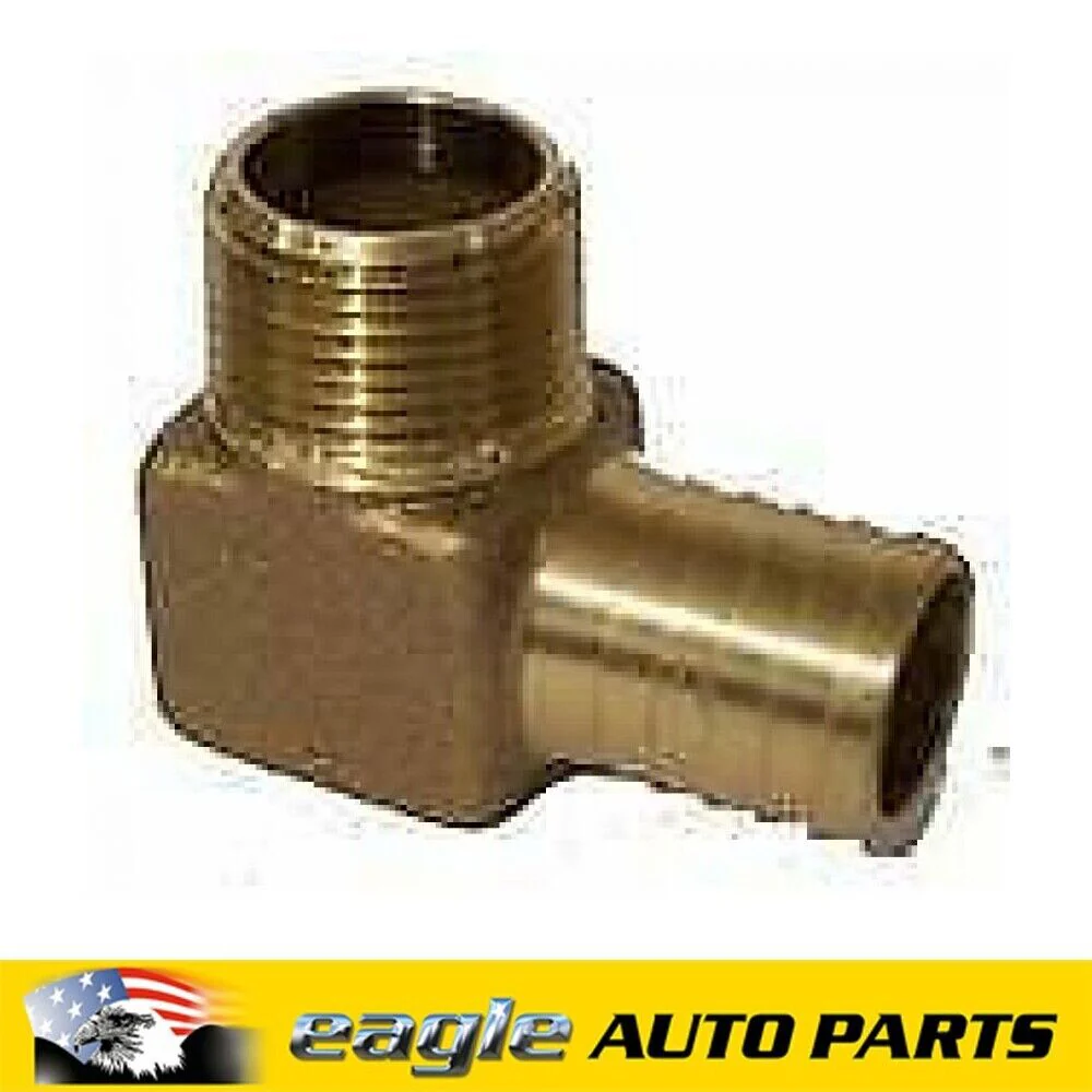 BRASS MALE ELBOW FITTING 5/16" HOSE TO 1/4" BSP  BME51614