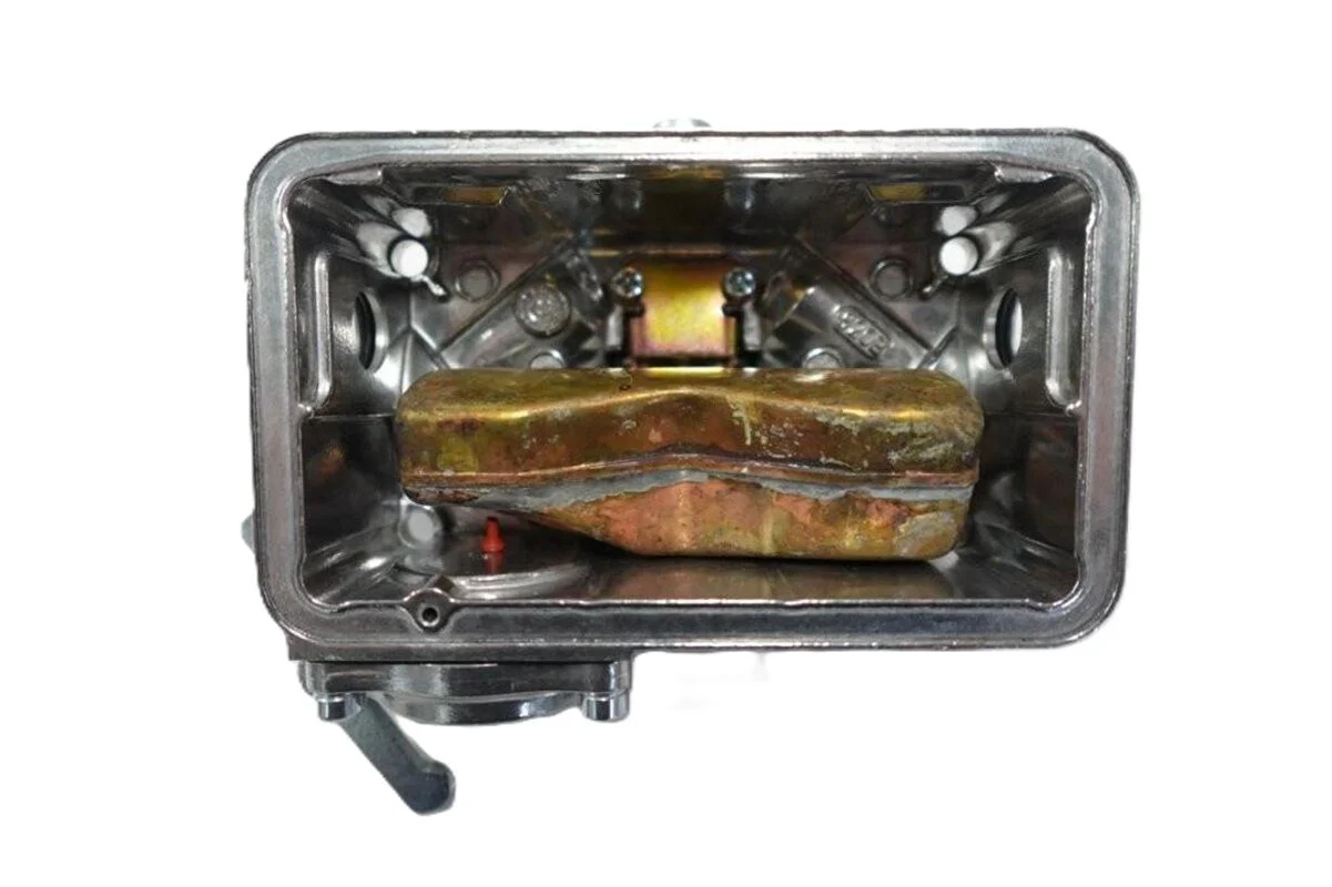 BRAWLER 650CFM CARBURETOR FRONT FUEL BOWL TAKE OFF # 67207-FRONT-TO - Image 2