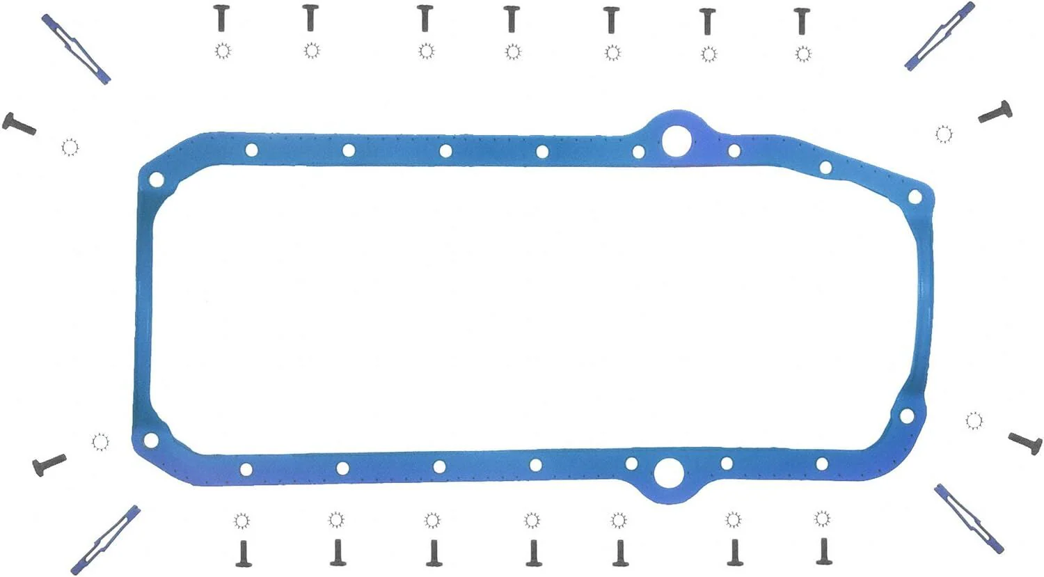 CHEV 283 307 327 350 L / H DIPSTICK OIL PAN GASKET 1 PCE RUBBER  # OS34510T