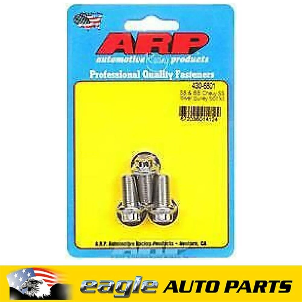 Chev 283 307 350 383 400 454 Small & Big Block ARP Crank Pulley Bolts # 430-6801