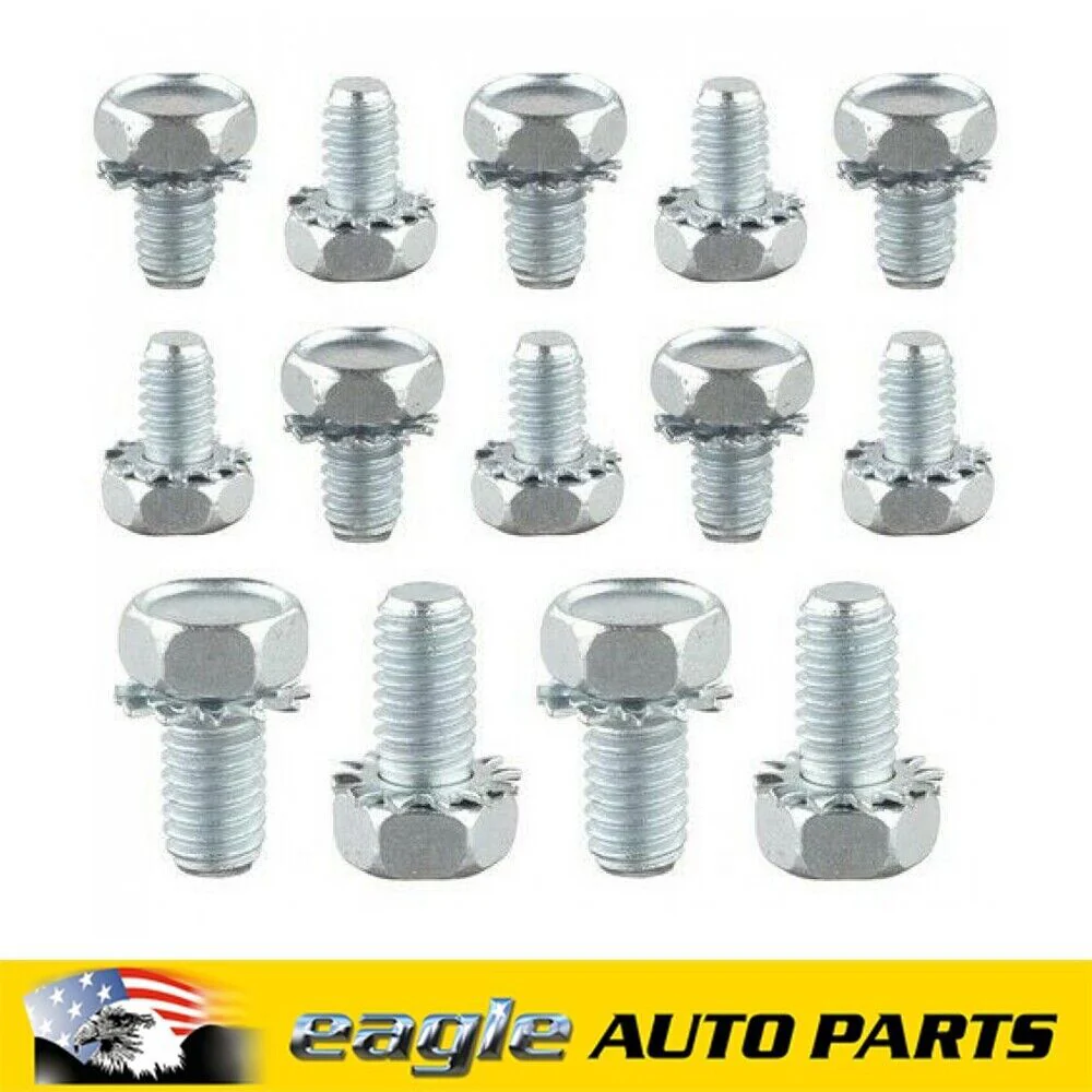 CHEV 283 307 350 383 400 SMALL BLOCK V8 ENGINE OIL PAN SUMP BOLT KIT # 859017