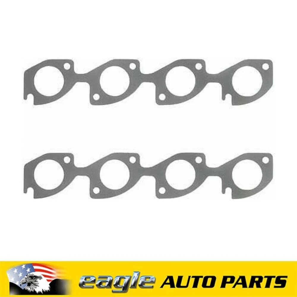 Chev 283 327 350 383 400 Fel-Pro Exhaust Header Gasket Set #1456