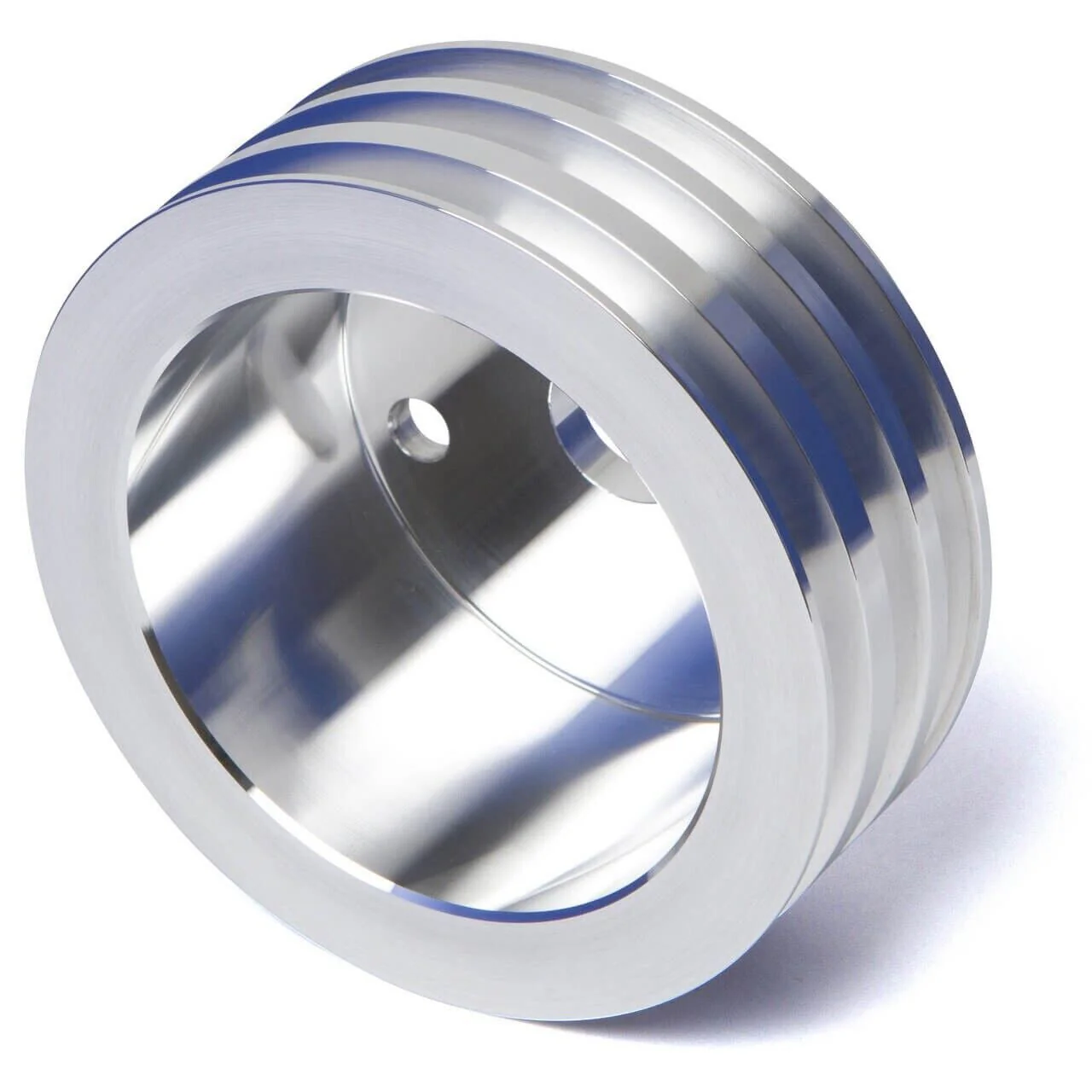 Chev 283 327 350 CVF Racing Billet Triple Lower Crank Pulley Suit LWP  # SBCL3CR