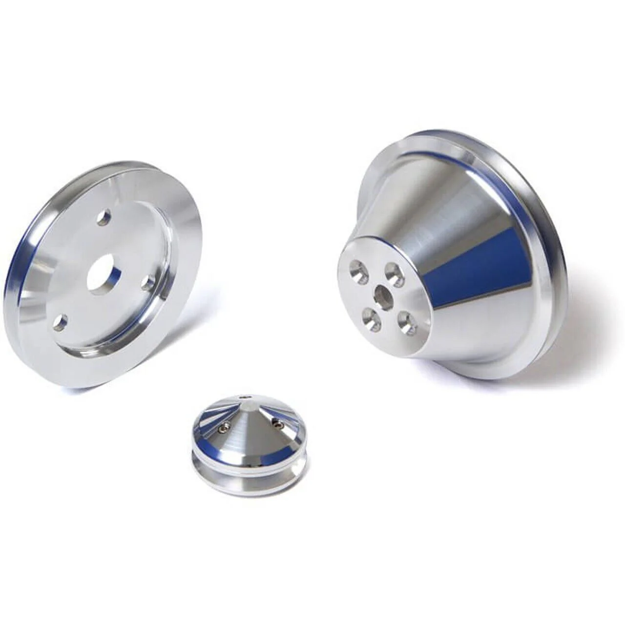 Chev 283 - 400 Small Block Engines CVF Single Row Pulley Kit Suit SWP # SBCS1KIT