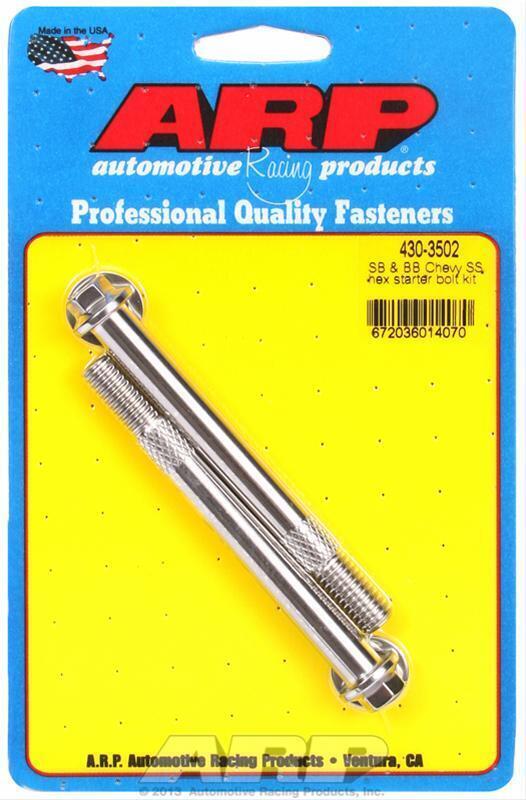Chev 350 454 ARP Starter Motor Bolt Kit # 430-3502