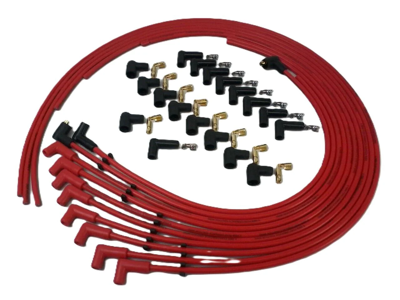 Chev 350 454 V8 Universal Spark Plug Leads 900 / 900 Red # R5041R