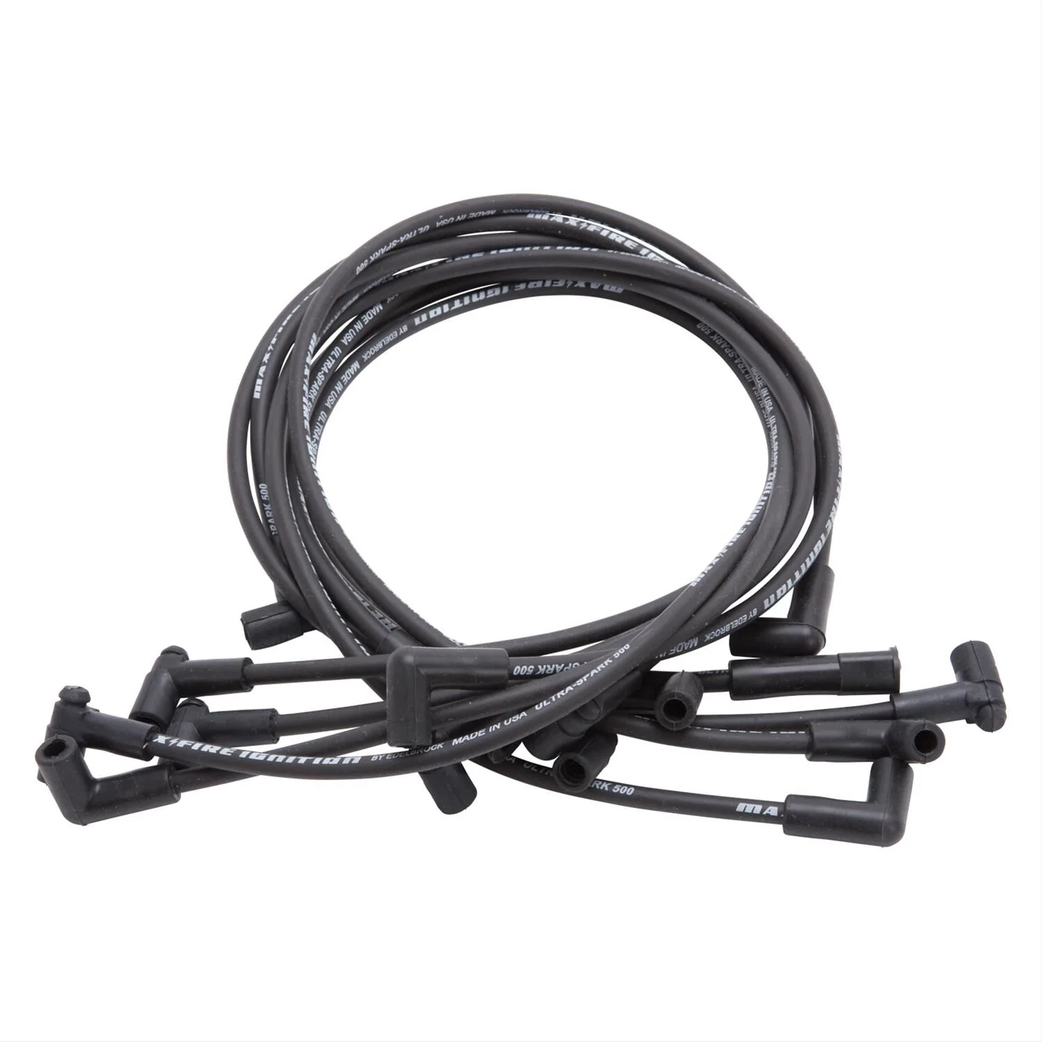Chev 350 SBC Edelbrock Max-Fire Ultra-Spark 500 Spark Plug Leads # ED22703