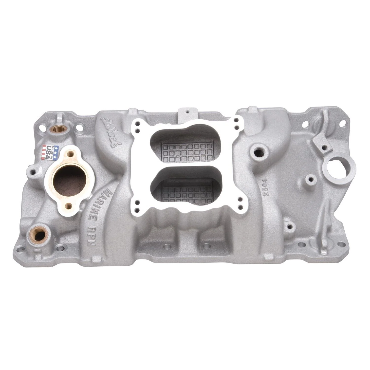 Chev 350 Small Block Edelbrock Performer RPM Marine Intake Manifold # ED2504