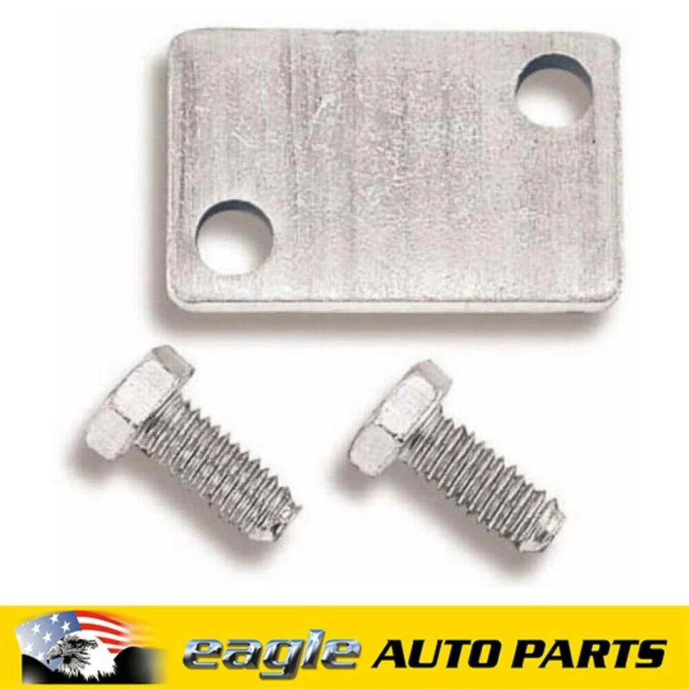 Chev 350 Small Block Intake Manifold Choke Block Off Plate # HO301-20
