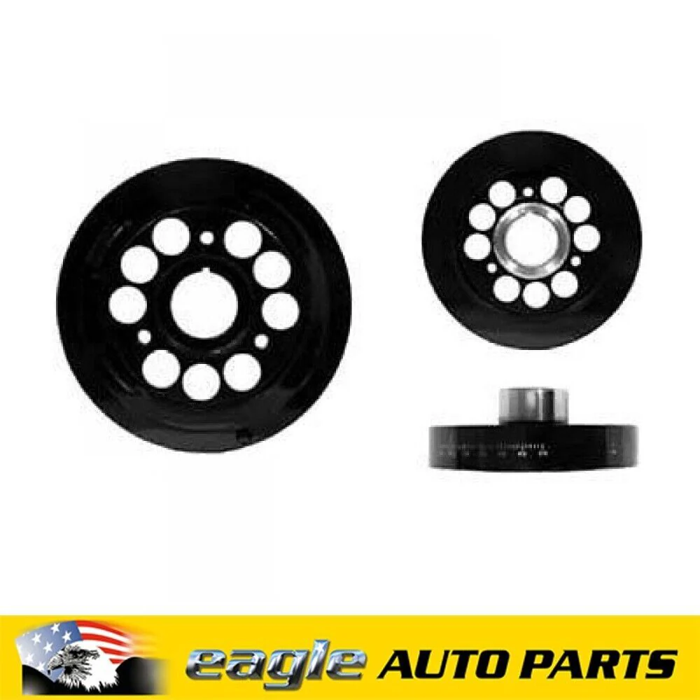 CHEV 396 402 427 454 POWERBOND TWIN KEYWAY RACE HARMONIC BALANCER # PB1019-SC
