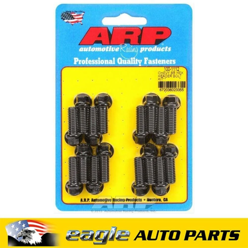 Chev 396 427 454 Big Block ARP Chromoly Header Bolt Kit  # 100-1112