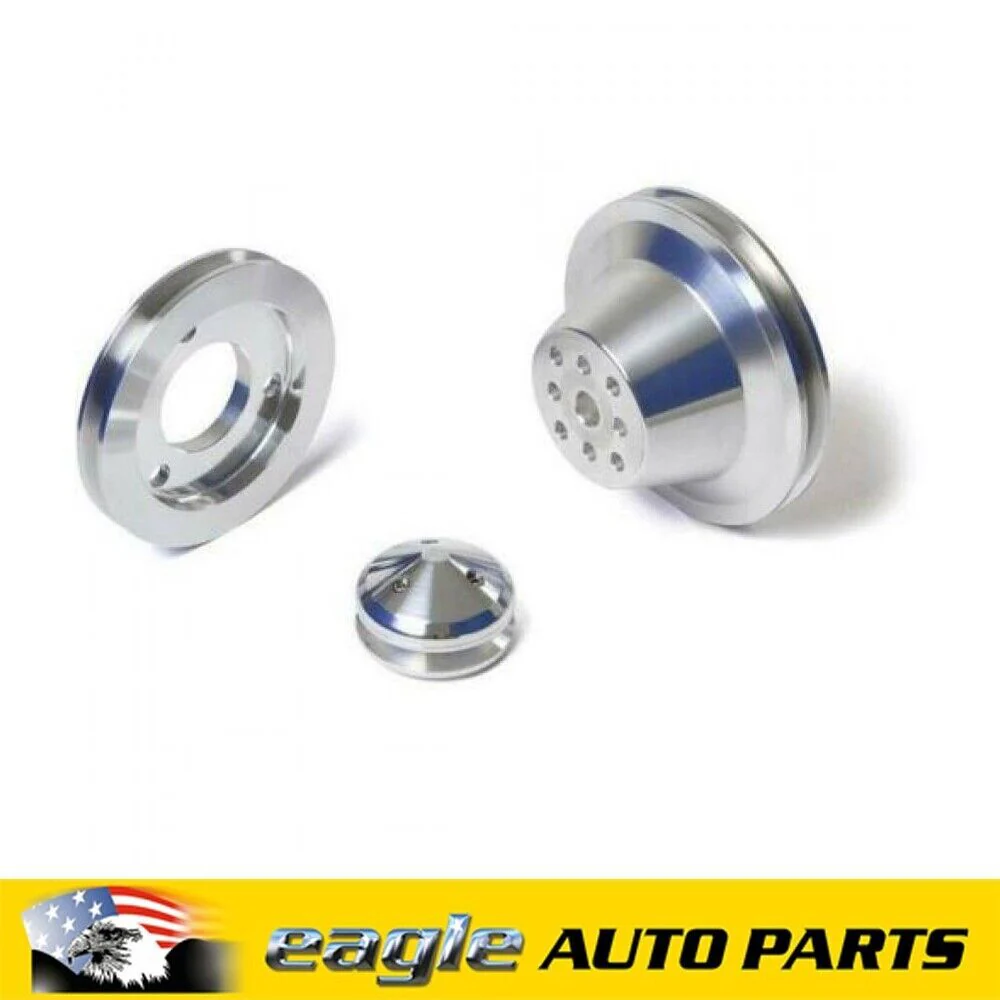 Chev 396 427 454 CVF Racing Billet Pulley Kit Suit Short Water Pump # BBCS1KIT