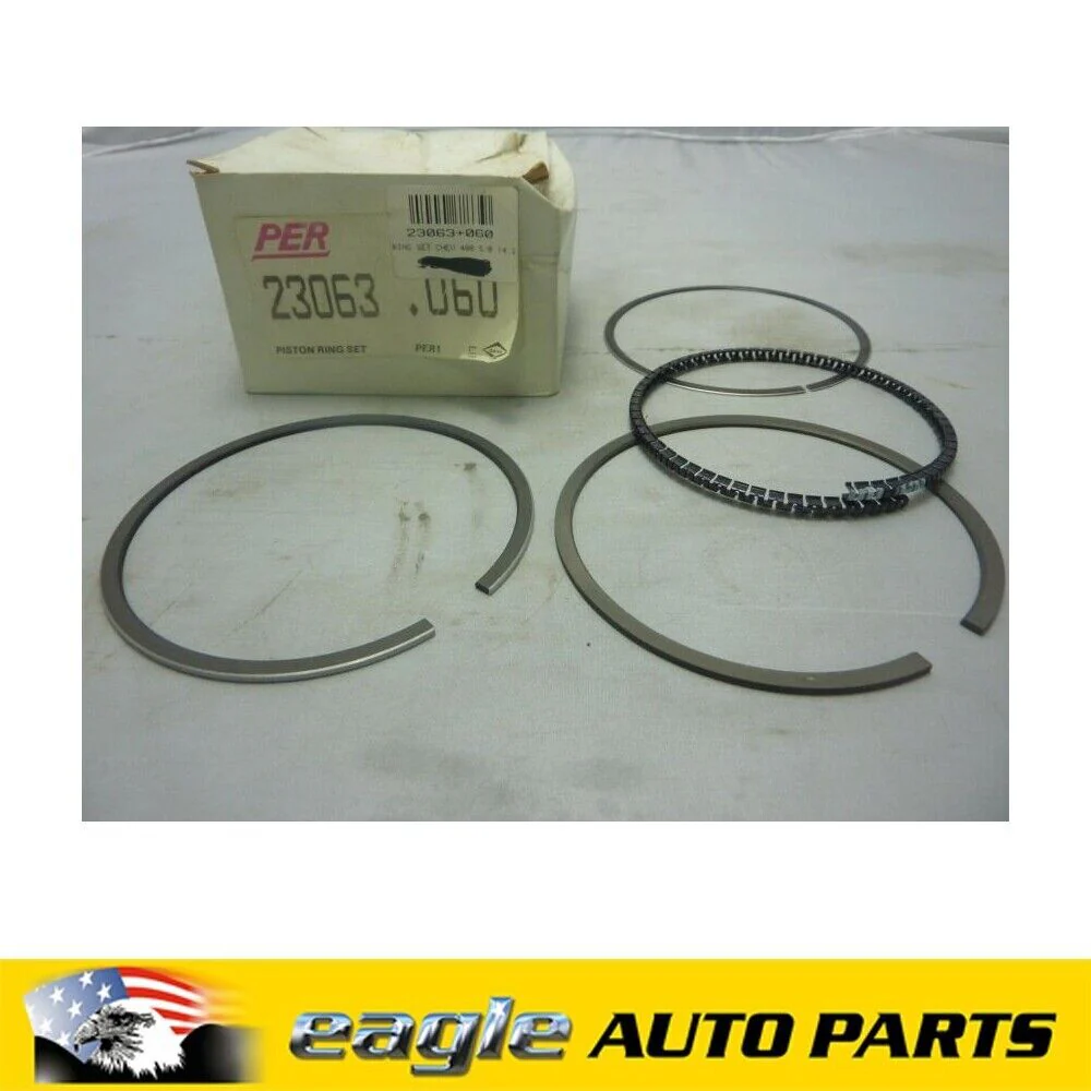 CHEV 400 SMALL BLOCK PISTON RING SET +060 ( 4.125 ) # 23063+060
