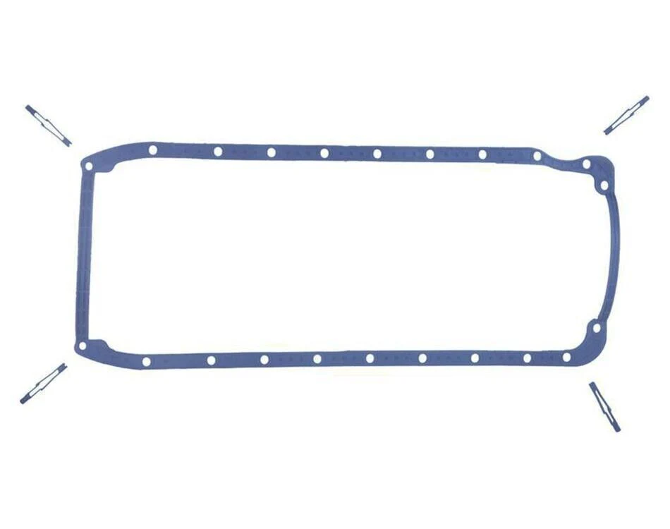 Chev 454 Big Block Fel-Pro Oil Pan Gasket 1pce Rubber Early # OS30061T