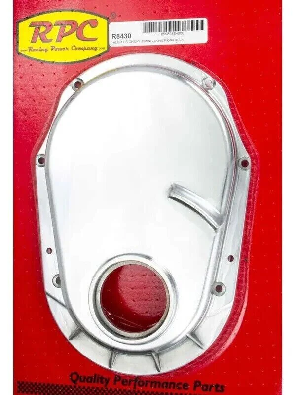 CHEV 454 BIG BLOCK GEN 6 MKV1 6 BOLT ALLOY TIMING COVER POLISHED RPC # R8430