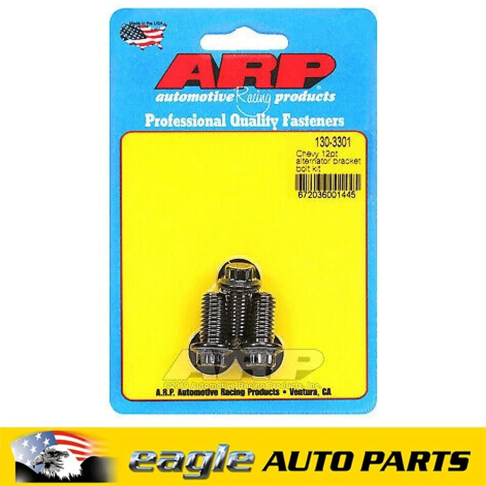 CHEV ARP 12PT ALTERNATOR BRACKET BOLT KIT # 130-3301 - Image 2