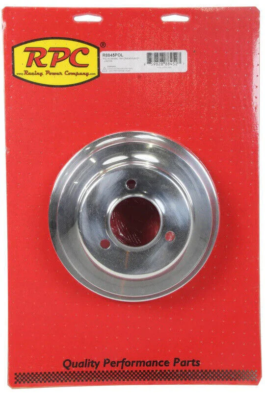 CHEV BIG BLOCK 454 502 572 ALUMINUM BILLET LWP LOWER TRIPLE PULLEY   # R8845POL
