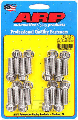 Chev Big Block ARP Stainless Steel Header Bolts # 400-1212