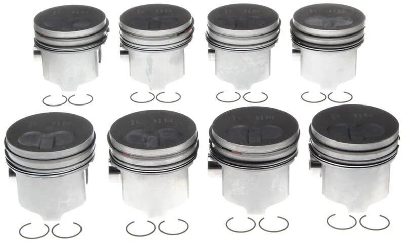 Chev C/K Truck V8 1994 - 2002 6.5L Diesel Piston & Ring Set .020" Oversize # 2242897WR.020 - Image 2