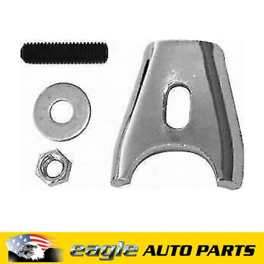 CHEV CHROME COMPETITION DISTRIBUTOR CLAMPS 307 327 350 400 396 454 # R9126