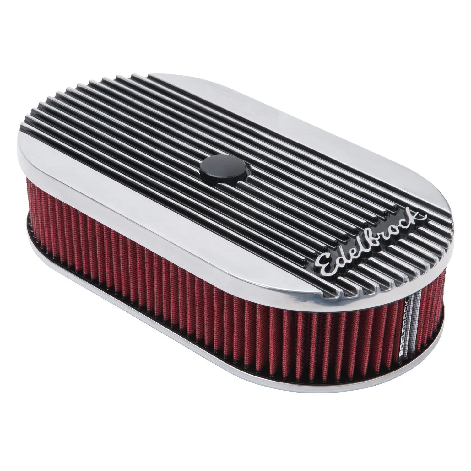 Chev Edelbrock Elite II Series Air Cleaner Oval, Single Carb # ED4273