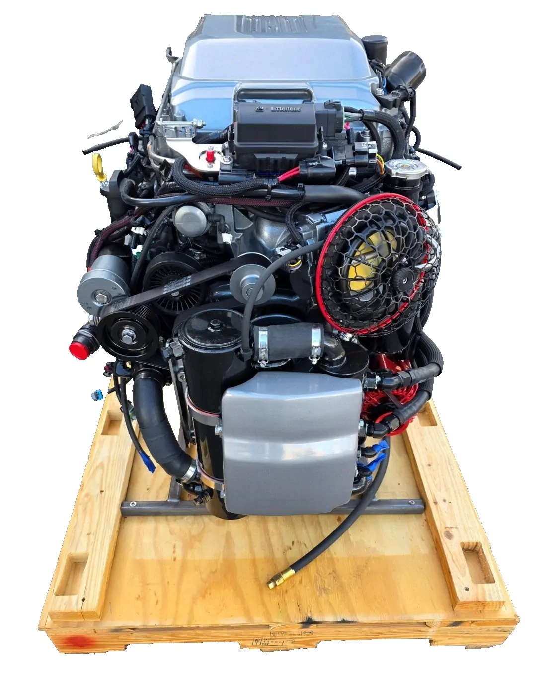 Chev GM LSA 627 SV Outboard Crate Engine Supercharged 627HP # LSA-MARINE - Image 3