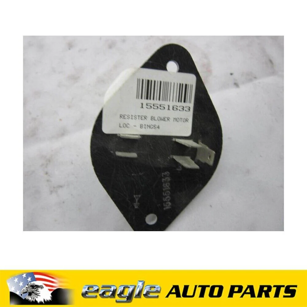 CHEV GMC C1500 C2500 C3500 1993 HEATER FAN  RESISTOR  # 15551633 - Image 2