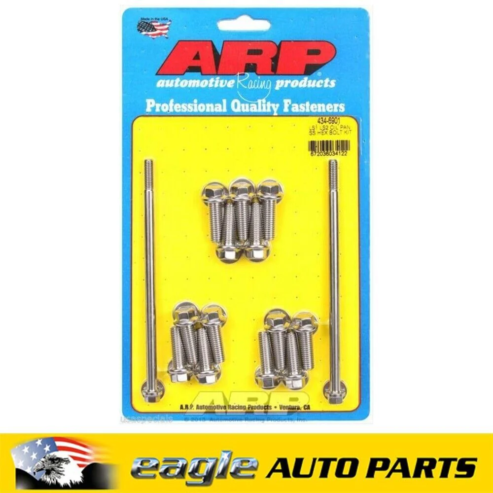 Chev Holden  LS1  LS2 ARP Oil Pan Bolt Kit    # 434-6901